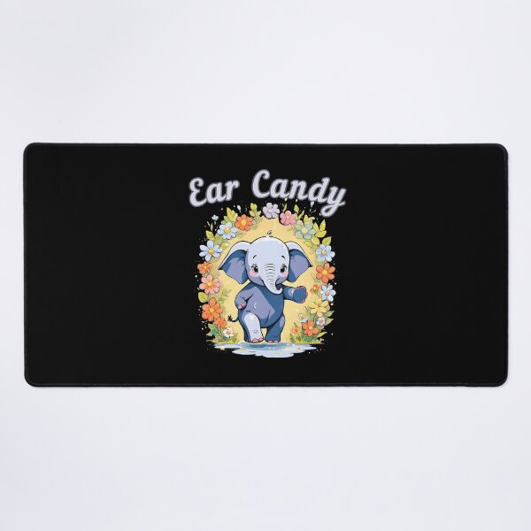Item preview, Ear Candy elephant quote designed and sold by ElephantVibes.