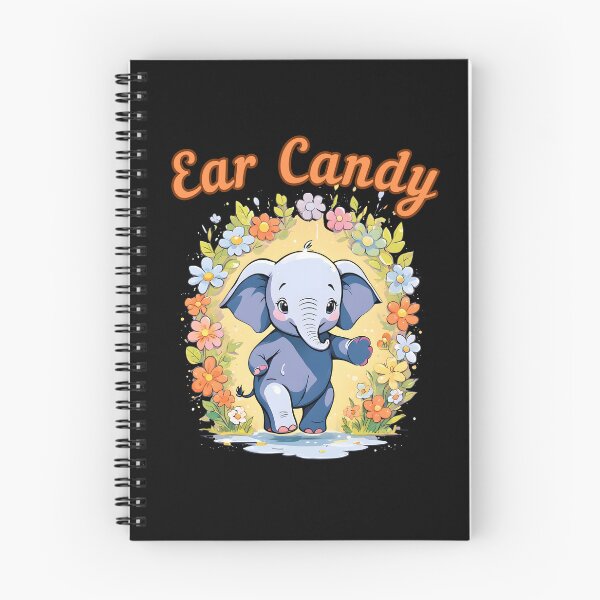 Item preview, Ear Candy Flower elephant designed and sold by ElephantVibes.