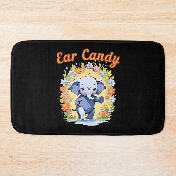 Item preview, Ear Candy Flower elephant designed and sold by ElephantVibes.