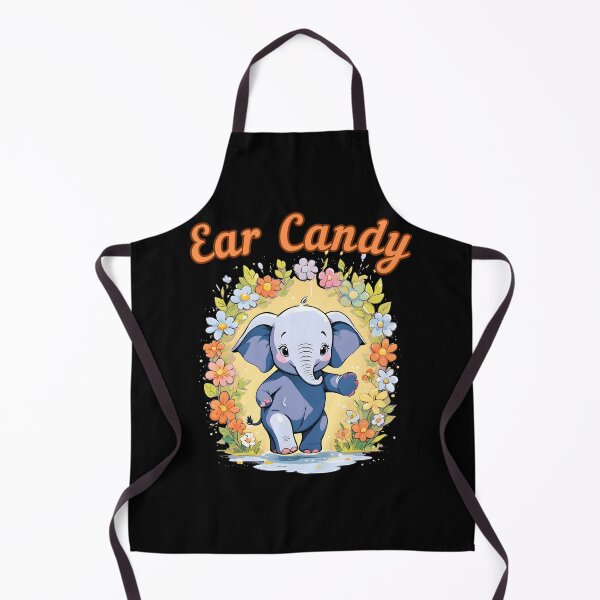 Item preview, Ear Candy Flower elephant designed and sold by ElephantVibes.