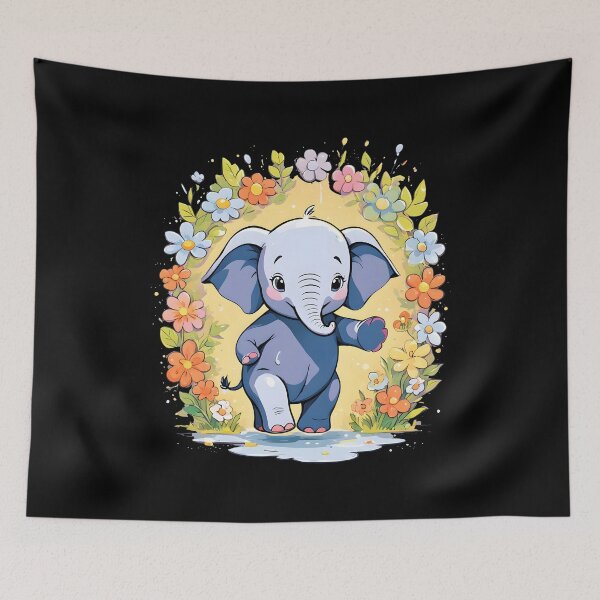 Item preview, Colorful Elephant designed and sold by ElephantVibes.