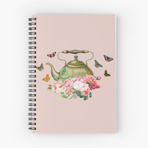 Item preview, Kettle Pink Floral Butterflies  designed and sold by idovedesign.