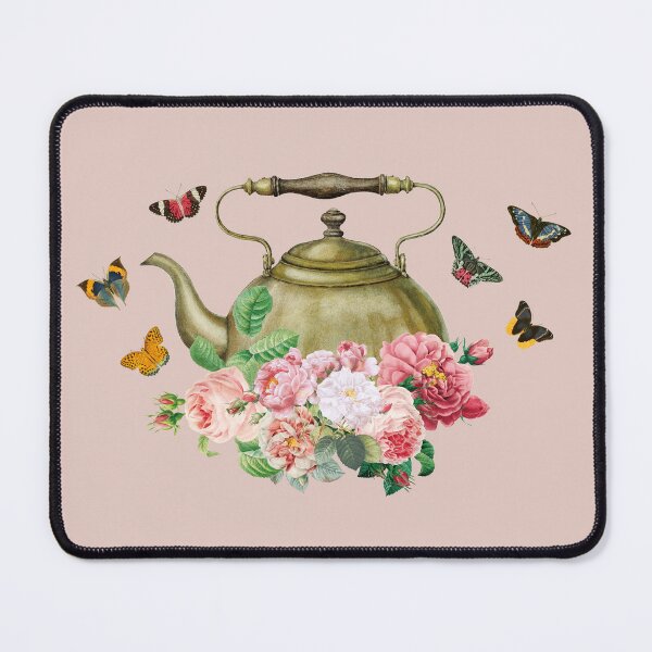 Item preview, Kettle Pink Floral Butterflies  designed and sold by idovedesign.