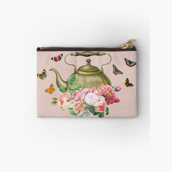 Item preview, Kettle Pink Floral Butterflies  designed and sold by idovedesign.