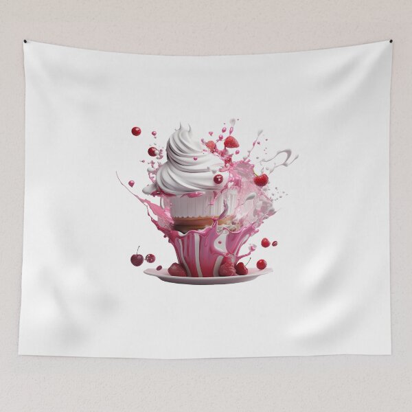 Item preview, cupcake designed and sold by 5minArtStudio.
