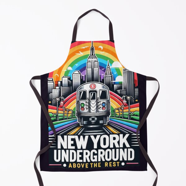 Item preview, Copy of New York Subway rainbow themed NYC Subway Train designed and sold by MayaDelaye.