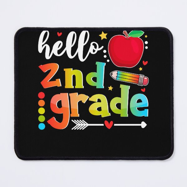 Item preview, Hello Second Grade Squad Back To School 2nd Graders Teachers designed and sold by MobyStickers.