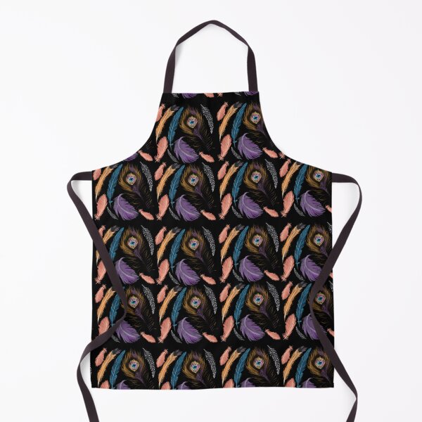 Item preview, The Feathers pattern 2 black designed and sold by AnnCamellia.