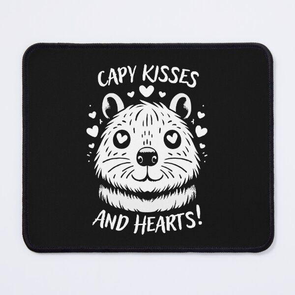 Item preview, Cute Capybara Capy Valentines Day designed and sold by WildPalette-Art.