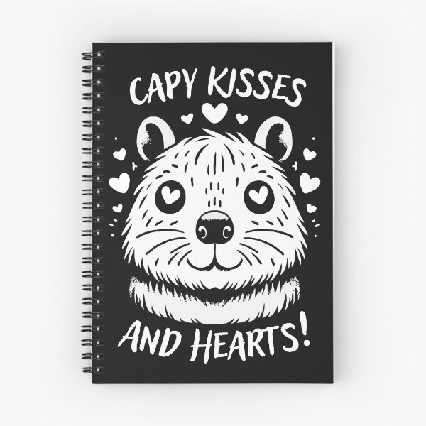 Item preview, Cute Capybara Capy Valentines Day designed and sold by WildPalette-Art.