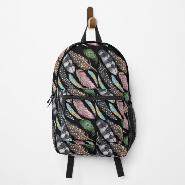 Item preview, The Feathers pattern 3 black designed and sold by AnnCamellia.