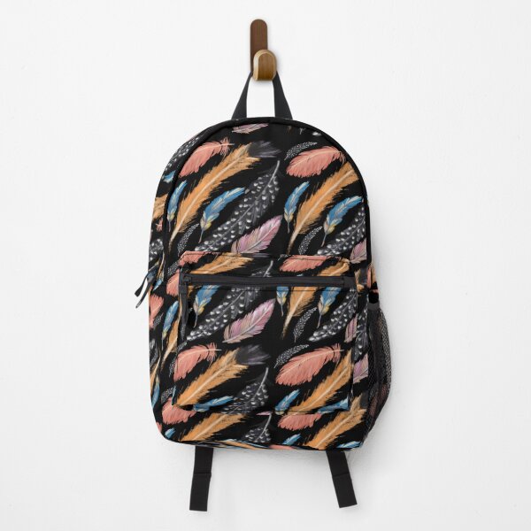 Item preview, The Feathers pattern 4 black designed and sold by AnnCamellia.