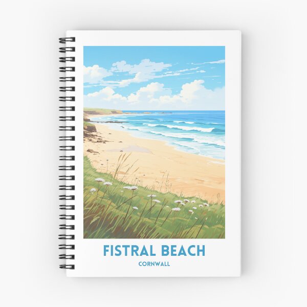 Item preview, Fistral Beach Travel Poster designed and sold by Crosan.