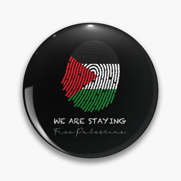 Item preview, Palestinian Footprint In the colors of the Palestinian flag designed and sold by Creativityyzone.