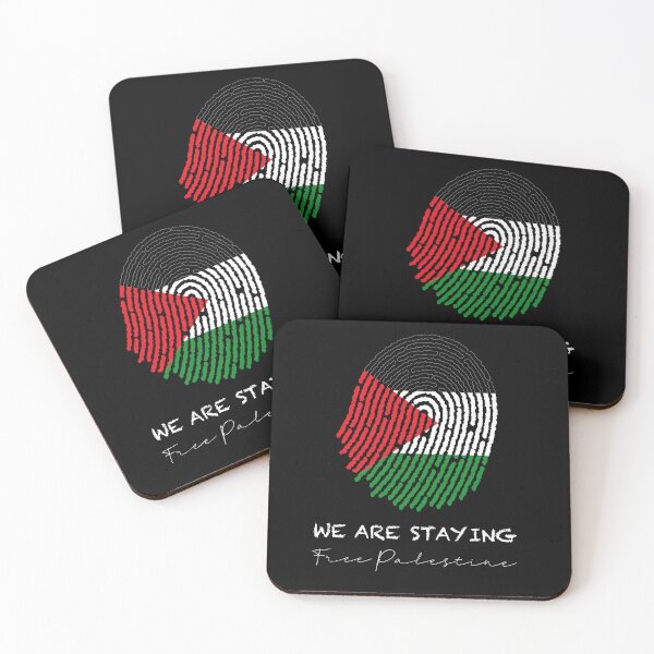 Item preview, Palestinian Footprint In the colors of the Palestinian flag designed and sold by Creativityyzone.
