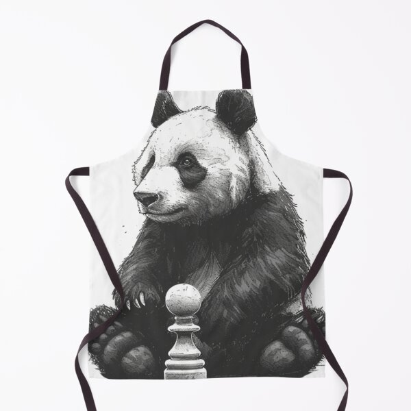 Item preview, Strategic Contemplation: Panda and Pawn designed and sold by dungeonwarriors.