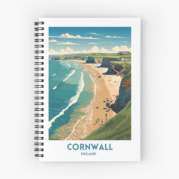 Item preview, Cornwall Travel Poster designed and sold by Crosan.