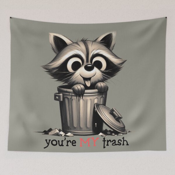 Item preview, Mischievous Raccoon - Urban Explorer designed and sold by RuyaFab.