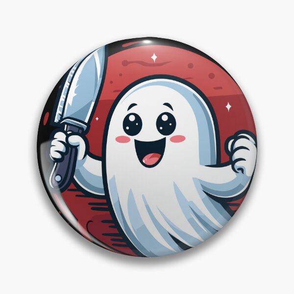 Item preview, Have Stability The Ability To Stab - Cute Ghost designed and sold by Kawaii-n-Spice.
