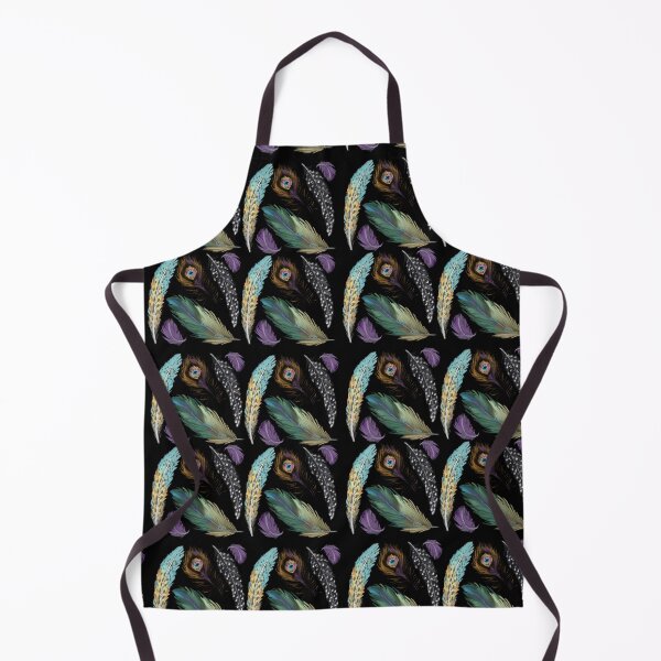 Item preview, The Feathers pattern 8 black designed and sold by AnnCamellia.