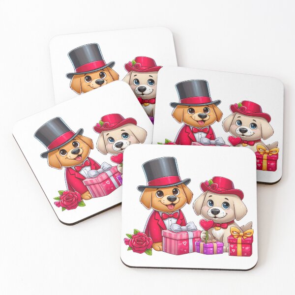 Item preview, Dapper Pups in Love designed and sold by EpicPaws.