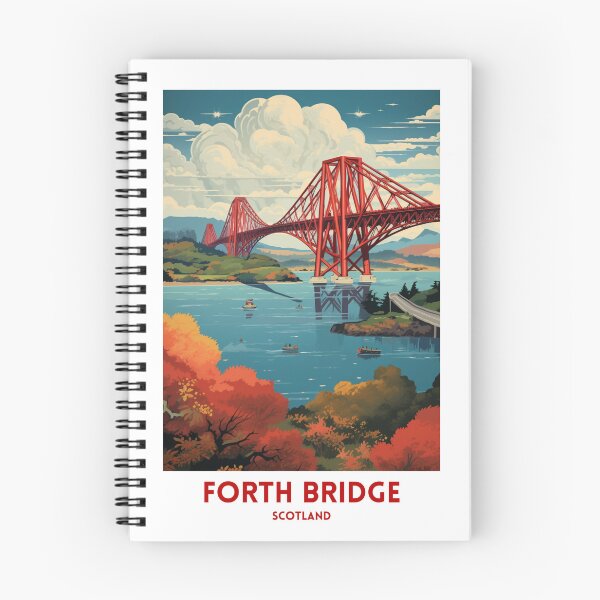 Item preview, Forth Bridge Travel Poster designed and sold by Crosan.