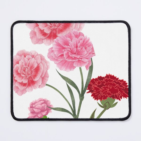 Item preview, Pink Maroon Carnations Flowers designed and sold by Hinny8.