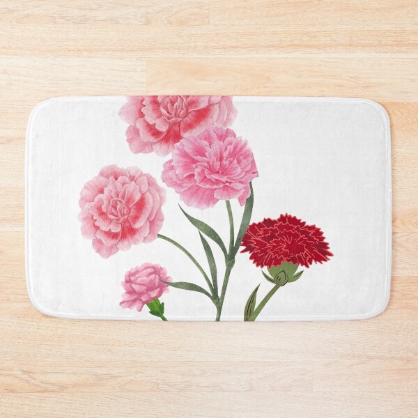 Item preview, Pink Maroon Carnations Flowers designed and sold by Hinny8.