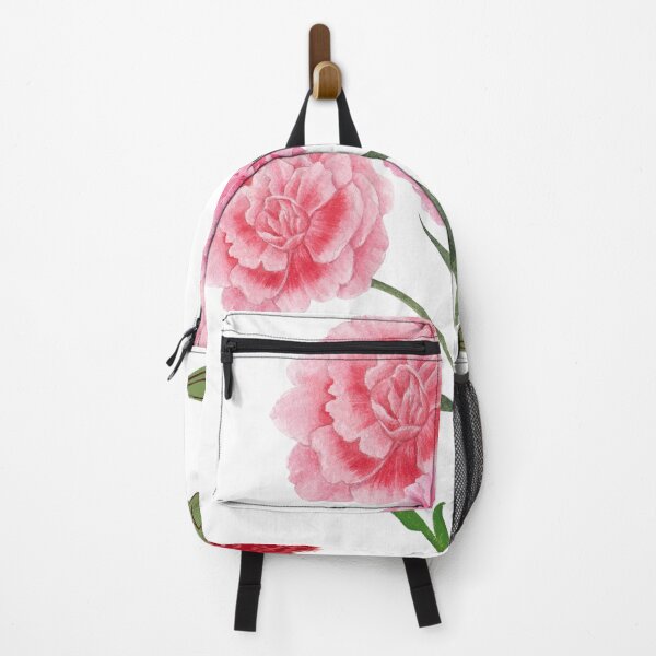 Item preview, Pink Maroon Carnations Flowers designed and sold by Hinny8.