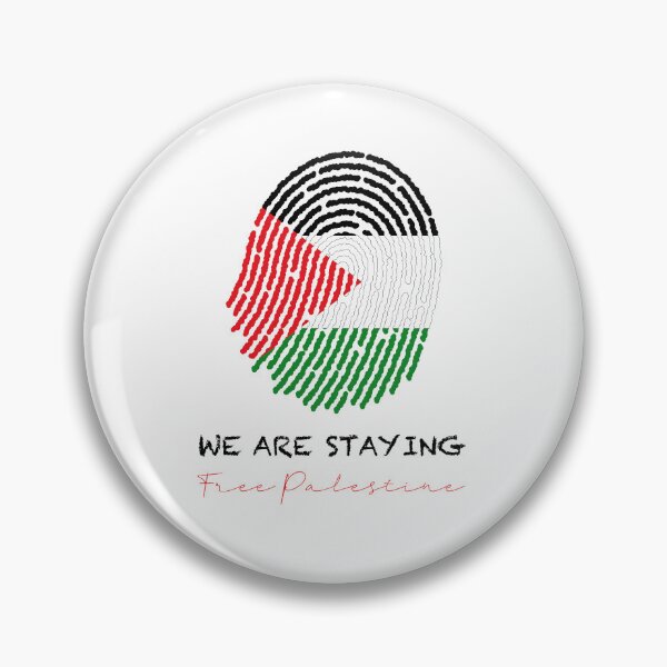 Item preview, Palestinian Footprint In the colors of the Palestinian flag White Design designed and sold by Creativityyzone.