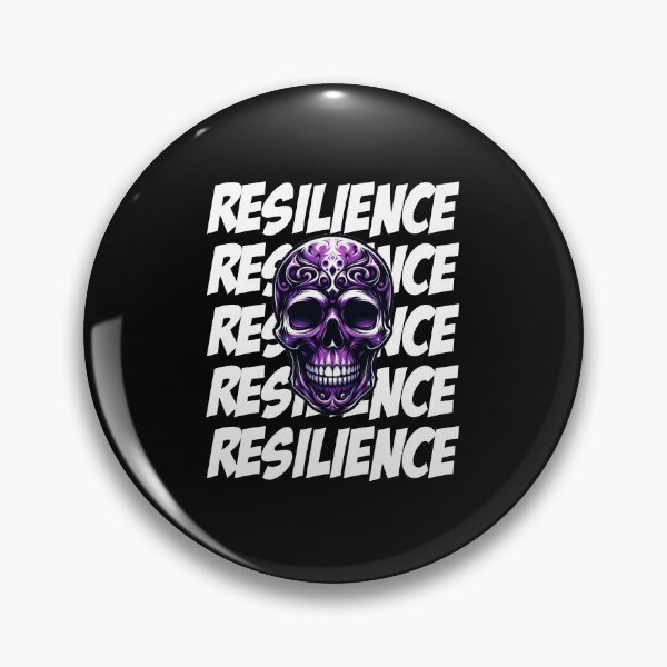 Item preview, Resilience Cool White Graphic Design designed and sold by Bilalicia.