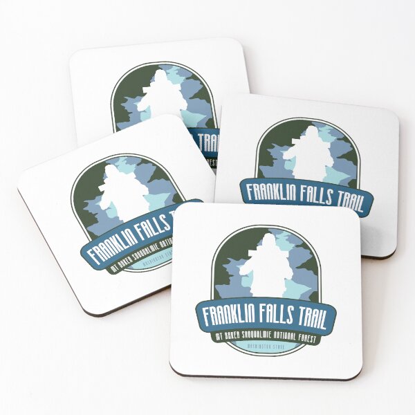 Item preview, Franklin Falls Trail - Mt Baker Snoqualmie National Forest, Washington State designed and sold by Moritz Schwäble.