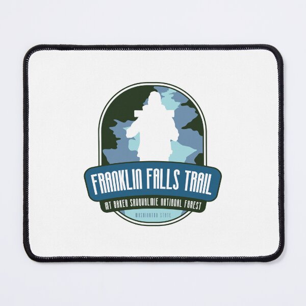 Item preview, Franklin Falls Trail - Mt Baker Snoqualmie National Forest, Washington State designed and sold by Moritz Schwäble.