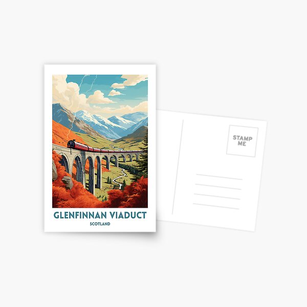 Item preview, Glenfinnan Viaduct Travel Poster designed and sold by Crosan.