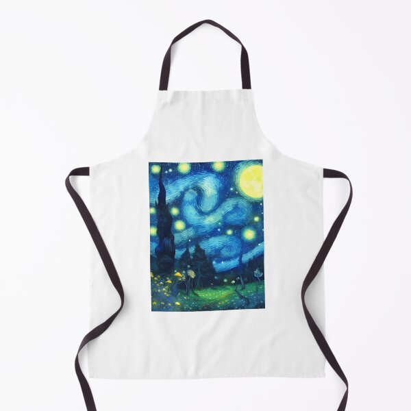 Item preview, Blue Starry Night - Magic Mushroom Forest #51 designed and sold by Scarlet Swan.
