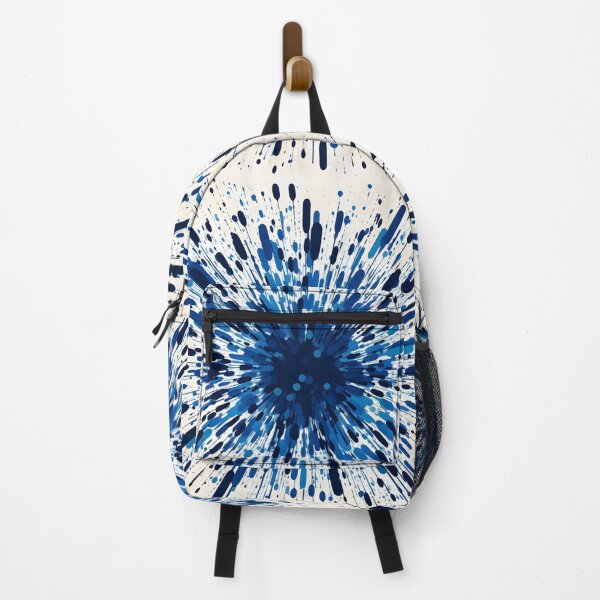 Item preview, cobalt blue paint splatter pattern designed and sold by dcrc.