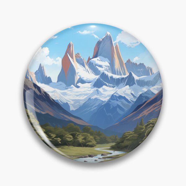 Item preview, Fitz Roy Travel Poster designed and sold by Crosan.