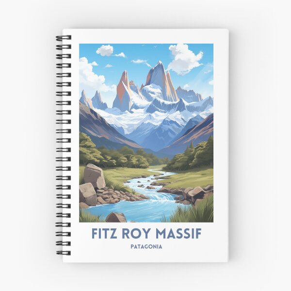 Item preview, Fitz Roy Travel Poster designed and sold by Crosan.
