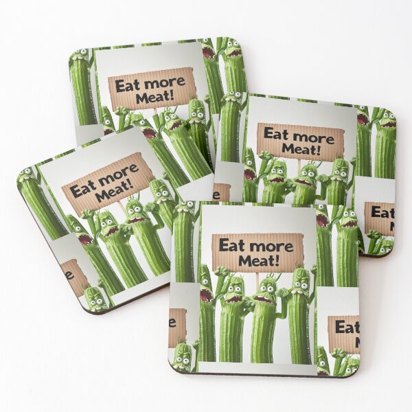 Item preview, Vegetable Rebellion: Angry Celery Against Vegetable Consumption designed and sold by Piotrek0001.