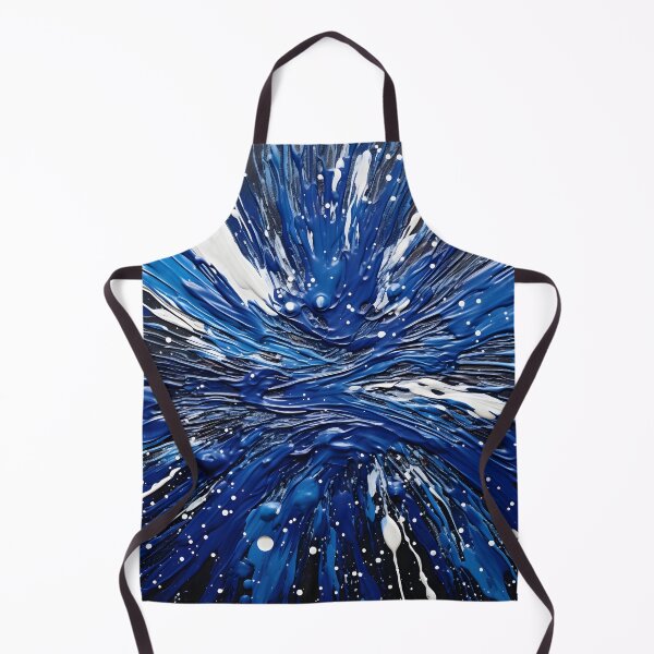 Item preview, cobalt blue paint splatter pattern designed and sold by dcrc.
