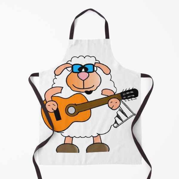 Item preview, Guitarist Sheep designed and sold by myfavoritegifts.