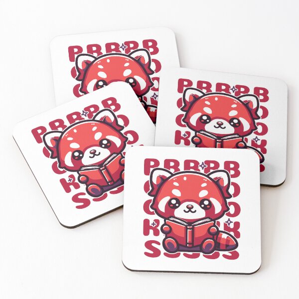 Item preview, A Cute Reading Red Panda Bear designed and sold by Odetee.