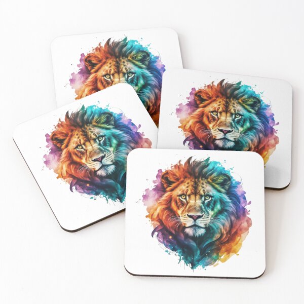 Item preview, Lion Modern Art designed and sold by Art-Design-EM.