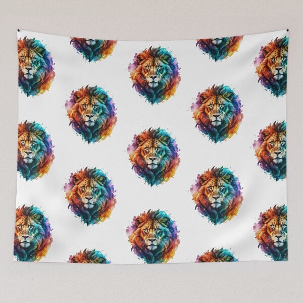 Item preview, Lion Modern Art designed and sold by Art-Design-EM.