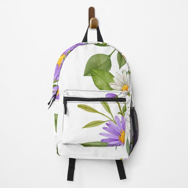 Item preview, Purple  White Aster Flowers designed and sold by Hinny8.