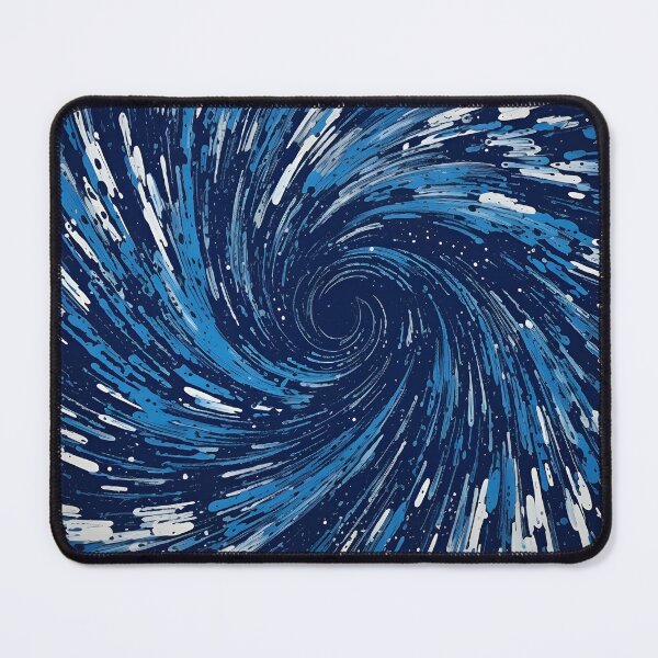 Item preview, cobalt blue paint splatter pattern designed and sold by dcrc.