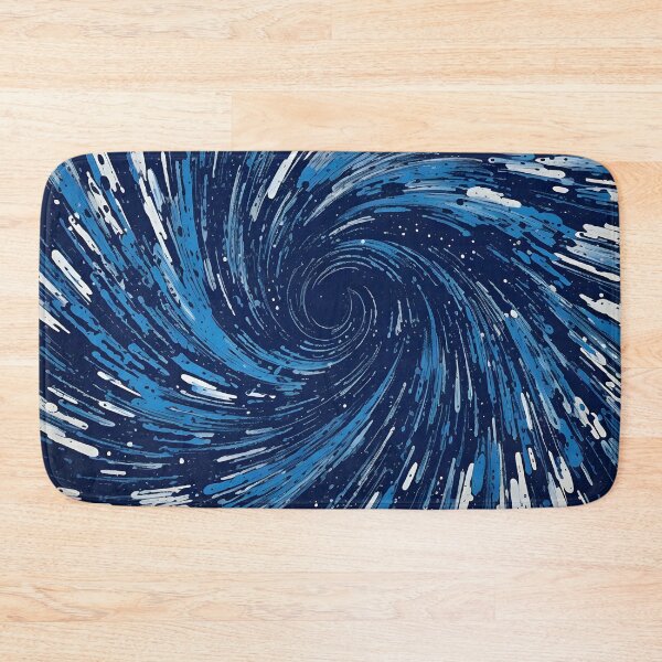 Item preview, cobalt blue paint splatter pattern designed and sold by dcrc.