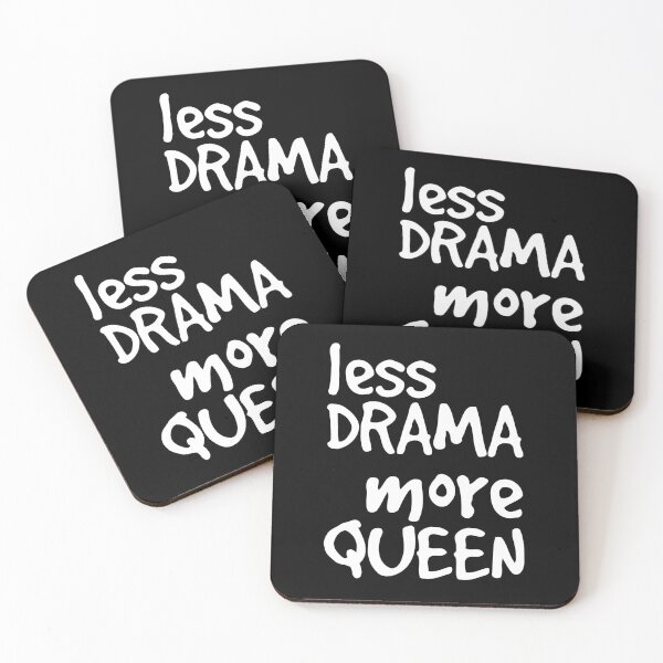 Item preview, less drama more queen designed and sold by PAINTMONKEYS.