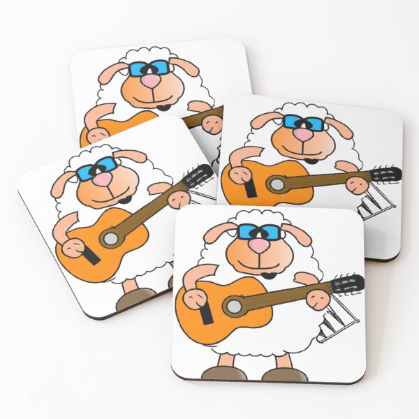 Item preview, Guitarist Sheep  designed and sold by myfavoritegifts.