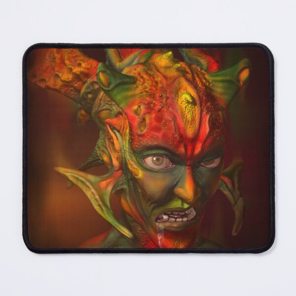 Item preview, The Evil - Fantasy Alien 3D Illustration - original Version designed and sold by KairoDesign.